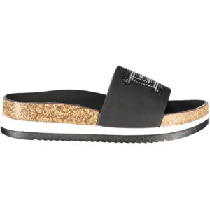 LAURA BIAGIOTTI WOMEN'S BLACK SLIPPER FOOTWEAR LAURA BIAGIOTTI