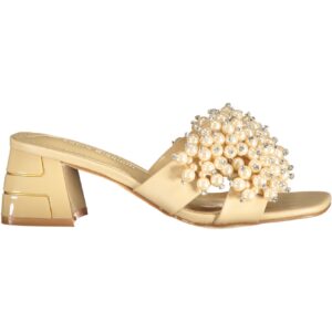 LAURA BIAGIOTTI WOMEN'S BEIGE SANDALS LAURA BIAGIOTTI