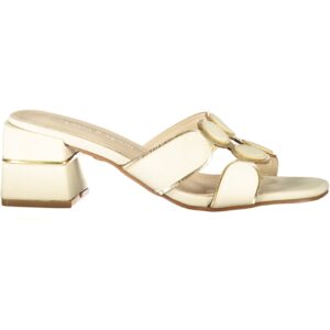 LAURA BIAGIOTTI WOMEN'S BEIGE SANDALS LAURA BIAGIOTTI