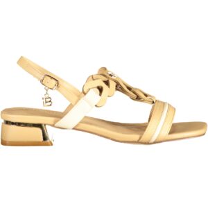 LAURA BIAGIOTTI WOMEN'S BEIGE SANDALS LAURA BIAGIOTTI