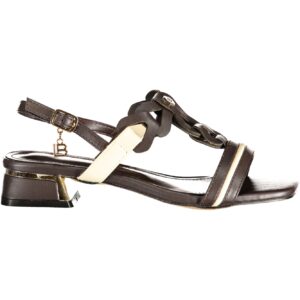 LAURA BIAGIOTTI WOMEN'S BROWN SANDALS LAURA BIAGIOTTI