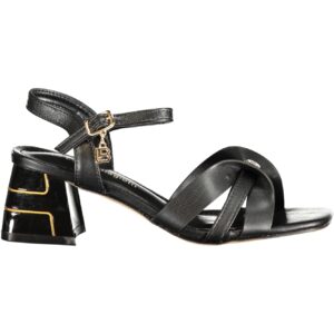 LAURA BIAGIOTTI WOMEN'S BLACK SANDALS LAURA BIAGIOTTI
