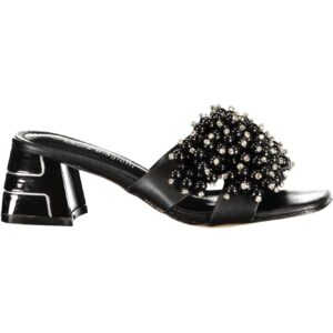 LAURA BIAGIOTTI WOMEN'S BLACK SANDALS LAURA BIAGIOTTI