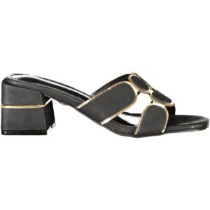 LAURA BIAGIOTTI WOMEN'S BLACK SANDALS LAURA BIAGIOTTI
