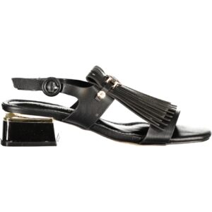 LAURA BIAGIOTTI WOMEN'S BLACK SANDALS LAURA BIAGIOTTI