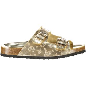 LAURA BIAGIOTTI WOMEN'S GOLD SANDALS LAURA BIAGIOTTI