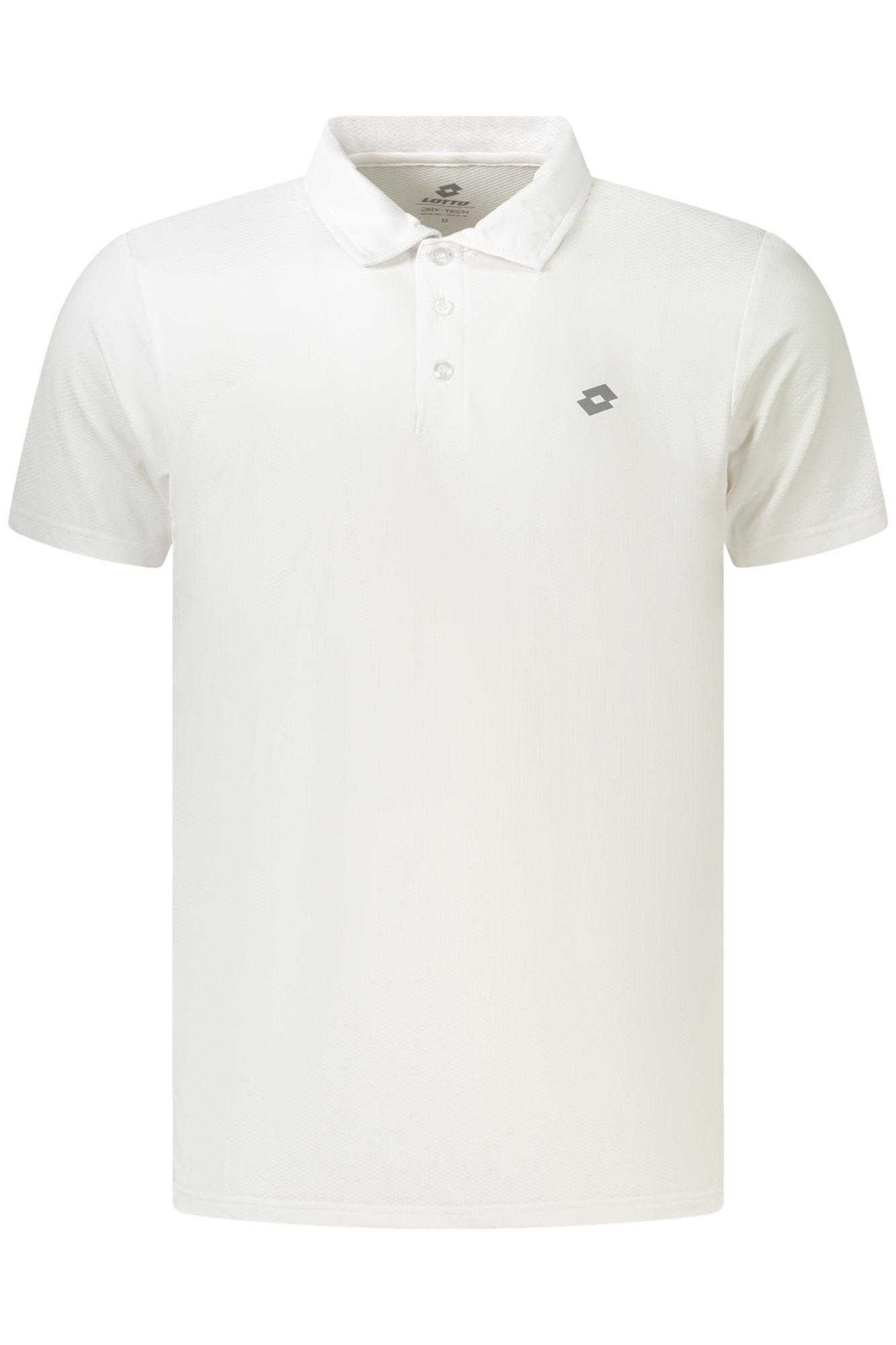 LOTTO MEN'S SHORT-SLEEVED POLO SHIRT WHITE LOTTO