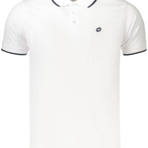 LOTTO MEN'S SHORT-SLEEVED POLO SHIRT WHITE LOTTO