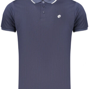 LOTTO MEN'S SHORT-SLEEVED POLO SHIRT BLUE LOTTO