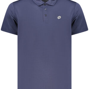 LOTTO MEN'S SHORT-SLEEVED POLO SHIRT BLUE LOTTO