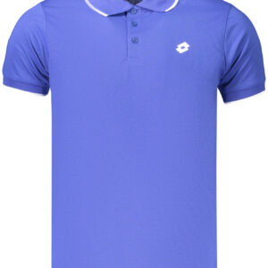 LOTTO MEN'S SHORT-SLEEVED POLO SHIRT BLUE LOTTO
