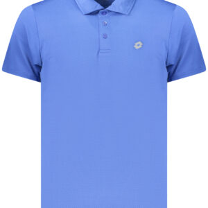LOTTO MEN'S SHORT-SLEEVED POLO SHIRT BLUE LOTTO