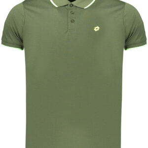 LOTTO MEN'S SHORT-SLEEVED POLO SHIRT GREEN LOTTO