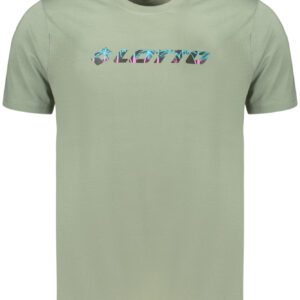 LOTTO MEN'S SHORT-SLEEVED GREEN T-SHIRT LOTTO
