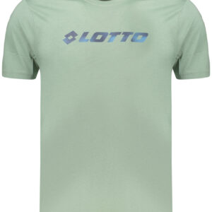 LOTTO MEN'S SHORT-SLEEVED GREEN T-SHIRT LOTTO