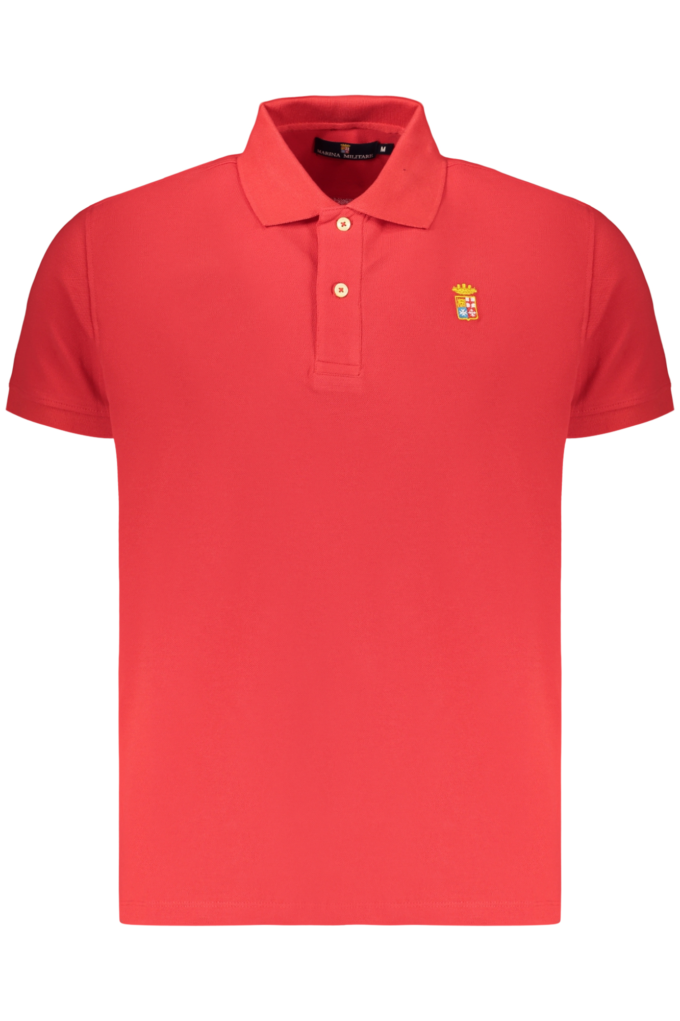 MEN'S RED NAVY SHORT-SLEEVE POLO SHIRT MARINA MILITARE