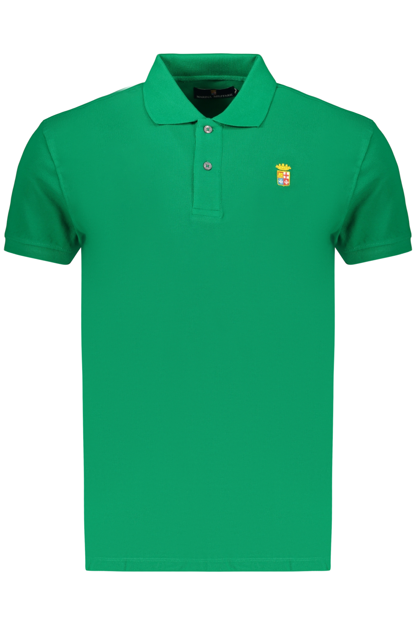 Navy Green Men's Short-Sleeved Polo Shirt MARINA MILITARE