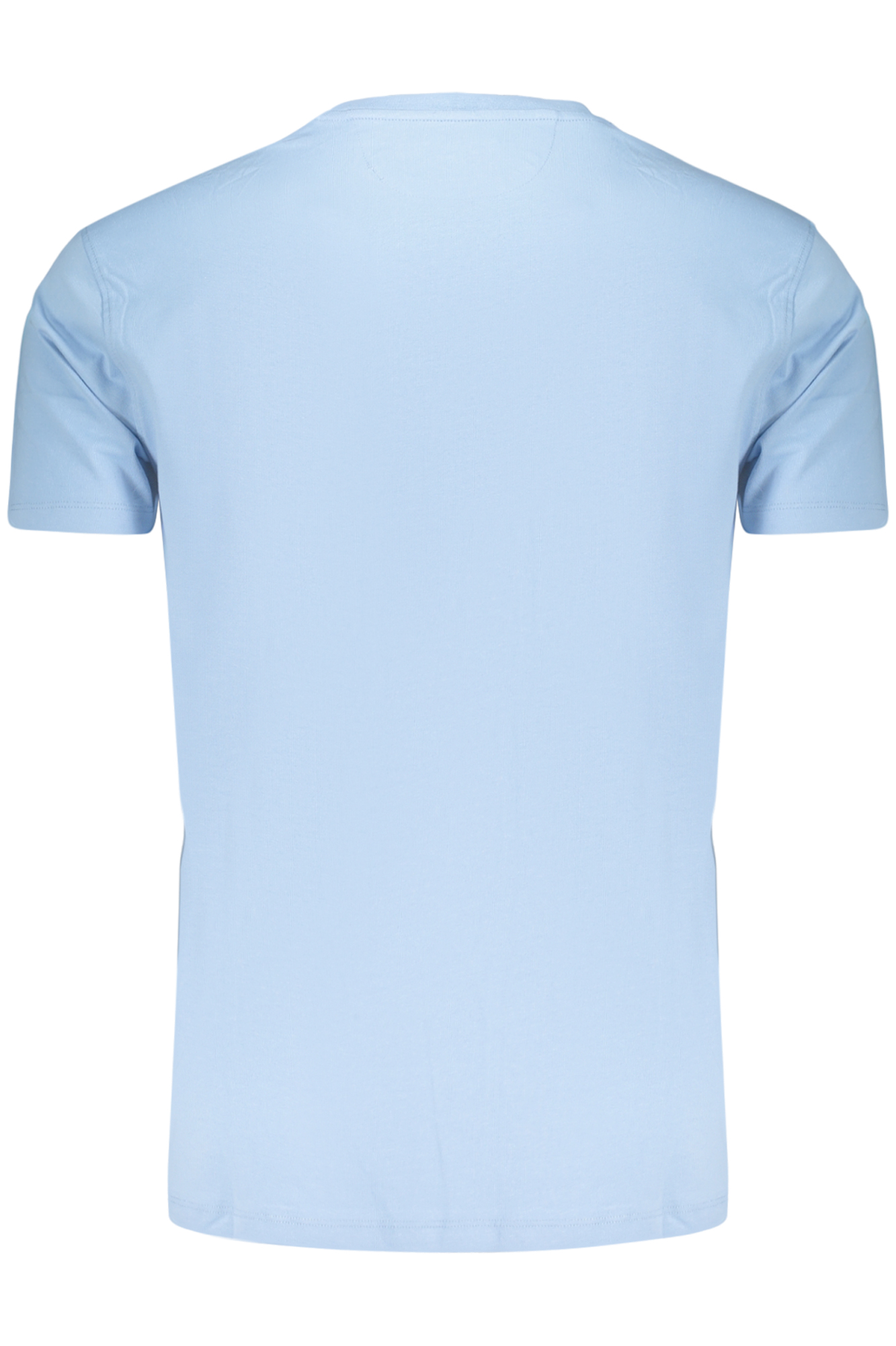 Navy Navy Men's Light Blue Short-Sleeved T-SHIRT - Image 2