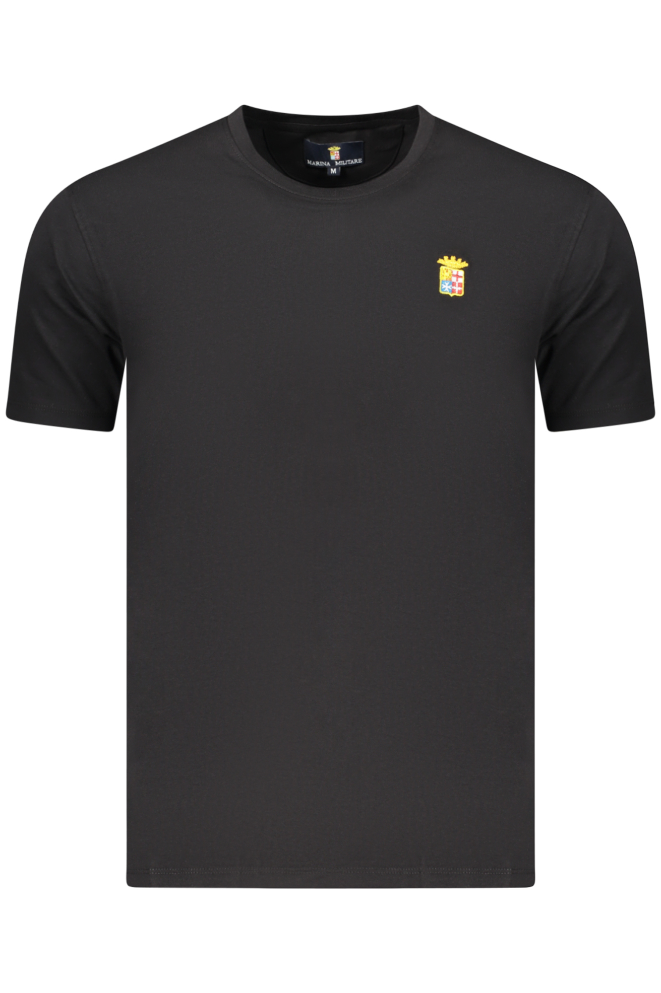 Navy Men's Black Short-Sleeved T-Shirt MARINA MILITARE