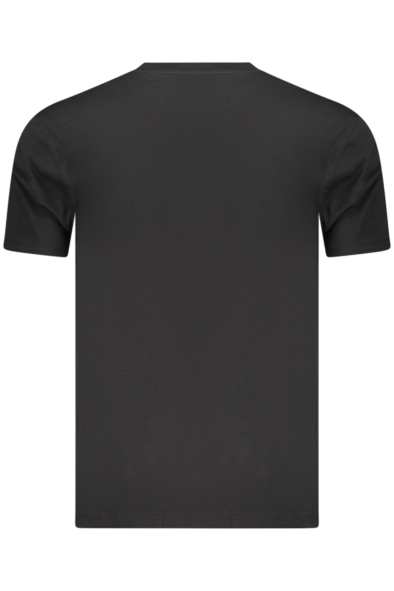 Navy Men's Black Short-Sleeved T-Shirt - Image 2