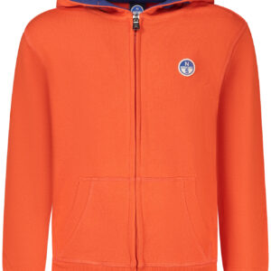 NORTH SAILS CHILDREN'S ORANGE ZIP-UP SWEATSHIRT NORTH SAILS