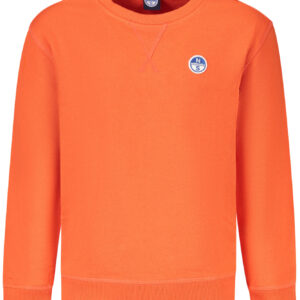 NORTH SAILS CHILDREN'S ORANGE ZIP-UP SWEATSHIRT NORTH SAILS