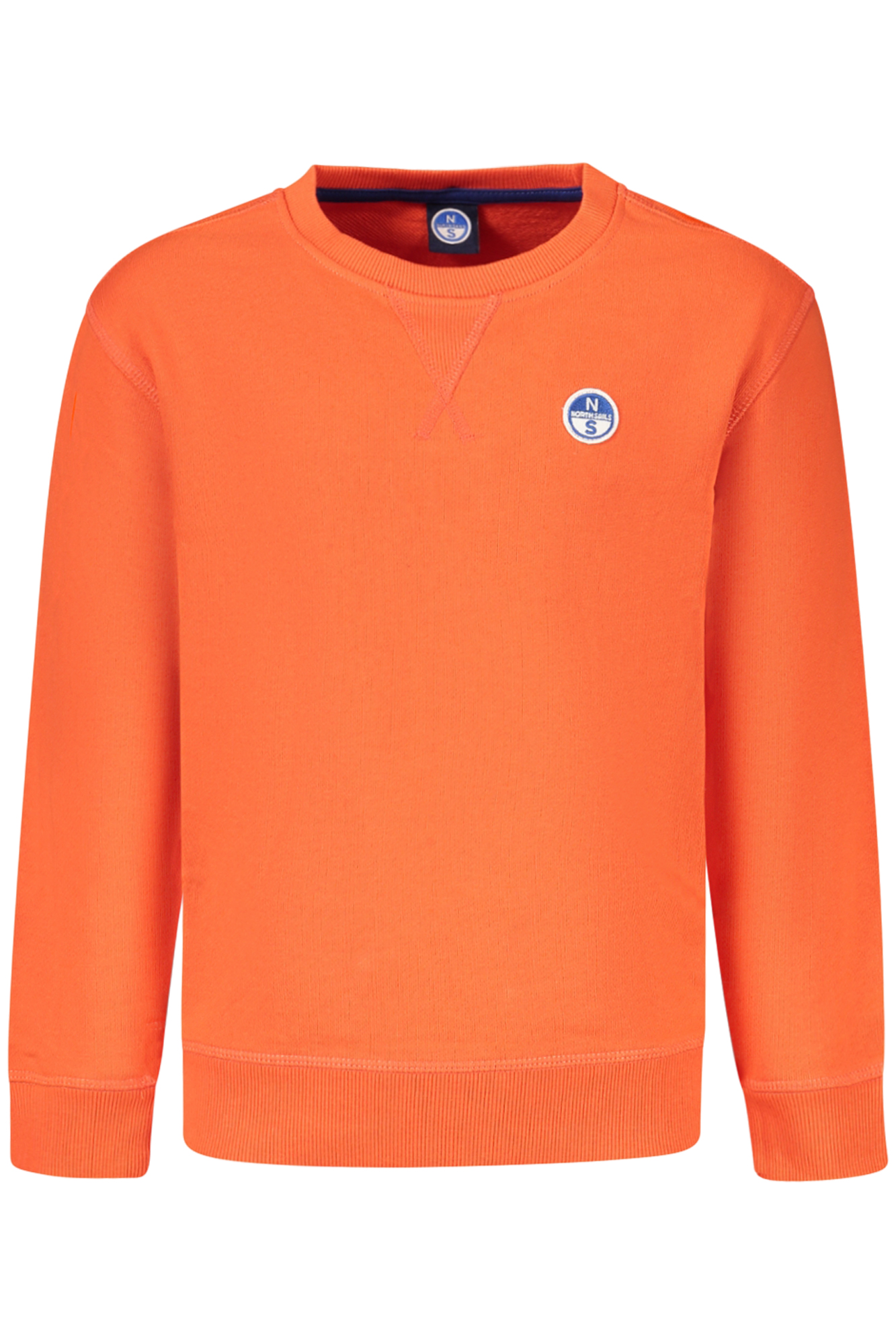 NORTH SAILS CHILDREN'S ORANGE ZIP-UP SWEATSHIRT NORTH SAILS