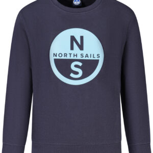 NORTH SAILS CHILDREN'S BLUE ZIP-UP SWEATSHIRT NORTH SAILS