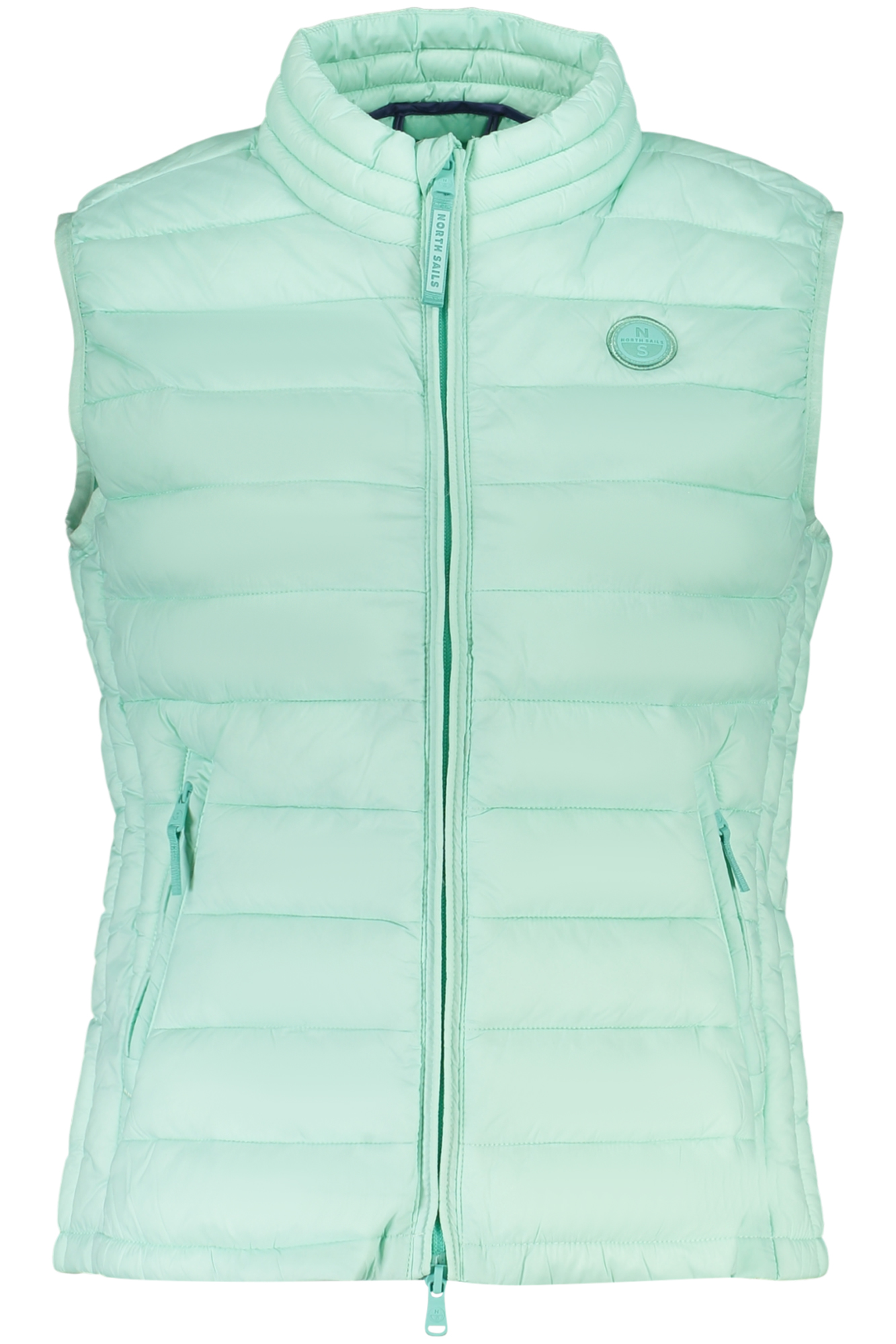 NORTH SAILS WOMEN'S GREEN SLEEVELESS JACKET NORTH SAILS