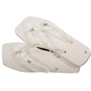 NORWAY 1963 WOMEN'S WHITE SLIPPER FOOTWEAR NORWAY 1963