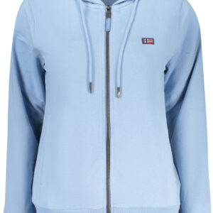 NORWAY 1963 WOMEN'S BLUE ZIP-UP SWEATSHIRT NORWAY 1963