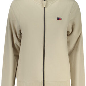 NORWAY 1963 WOMEN'S BEIGE ZIP-UP SWEATSHIRT NORWAY 1963
