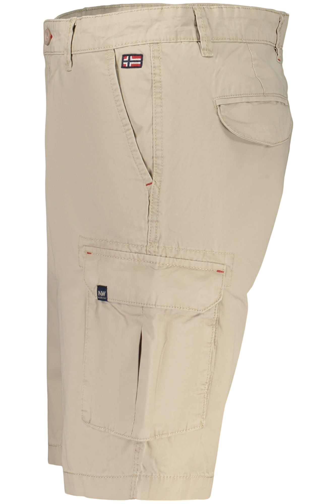NORWAY 1963 MEN'S BEIGE BERMUDA SHORTS - Image 3