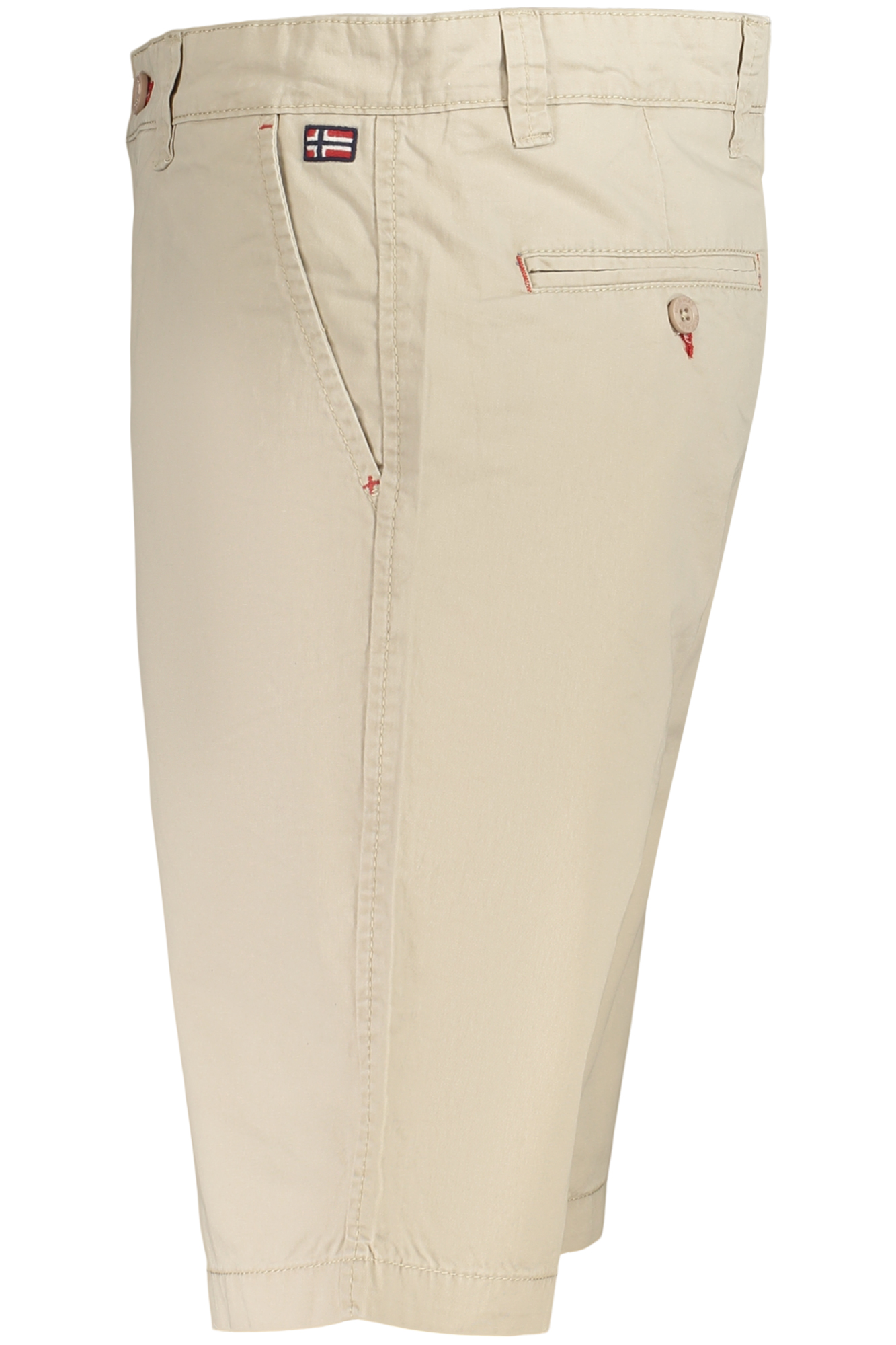 NORWAY 1963 MEN'S BEIGE BERMUDA SHORTS - Image 3