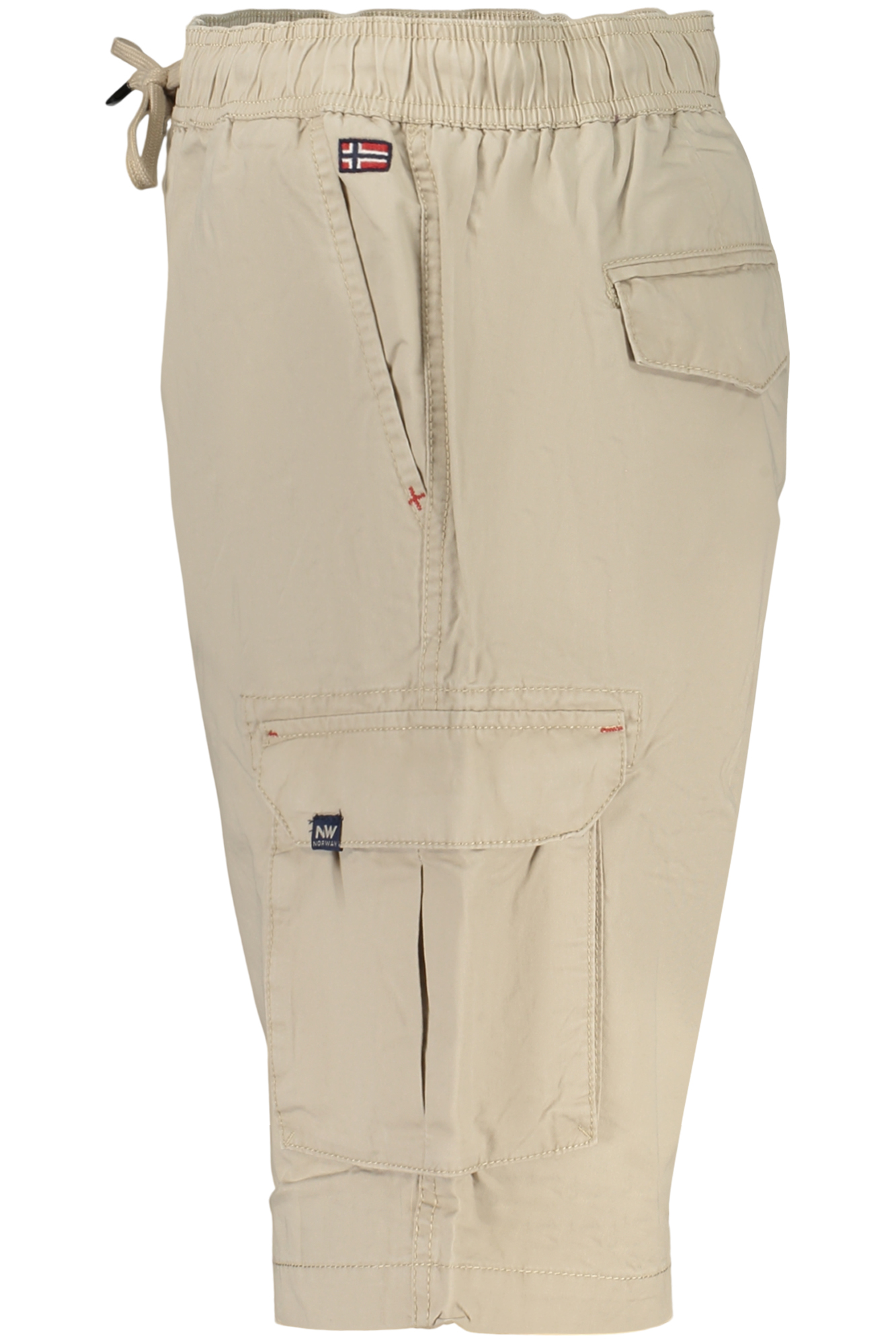 NORWAY 1963 MEN'S BEIGE BERMUDA SHORTS - Image 3
