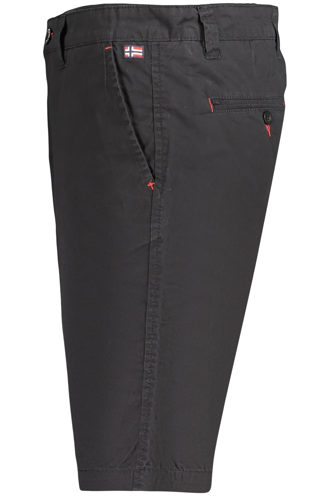 NORWAY 1963 MEN'S BLACK BERMUDA SHORTS - Image 3
