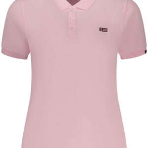 NORWAY 1963 WOMEN'S PINK SHORT-SLEEVE POLO SHIRT NORWAY 1963