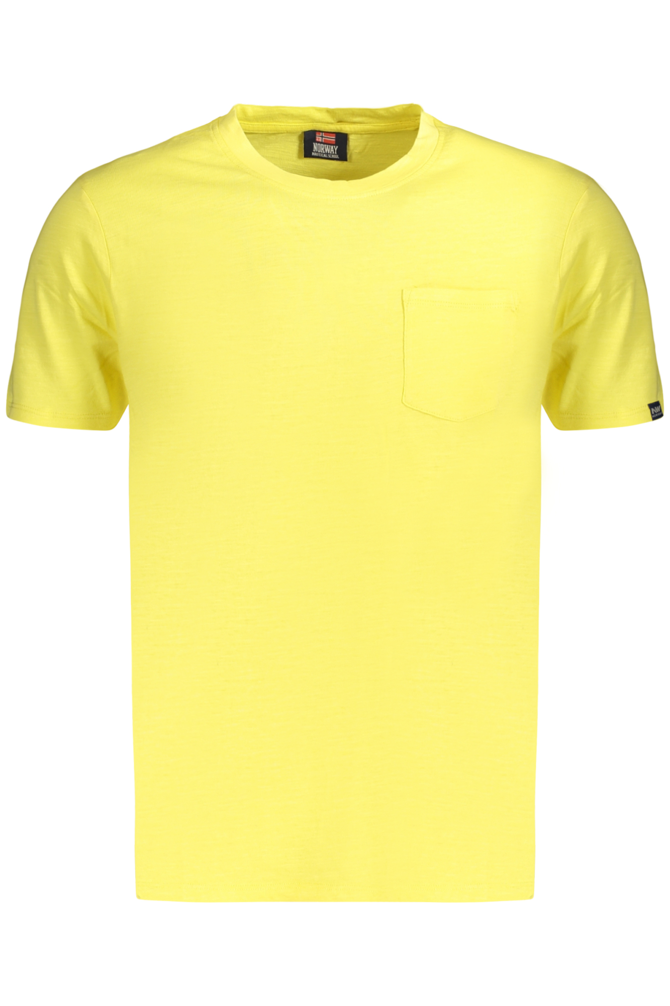 NORWAY 1963 MEN'S SHORT-SLEEVED T-SHIRT YELLOW NORWAY 1963