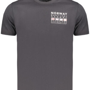 NORWAY 1963 MEN'S SHORT-SLEEVE T-SHIRT BLACK NORWAY 1963
