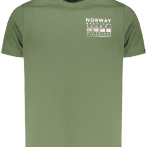 NORWAY 1963 MEN'S SHORT-SLEEVED T-SHIRT GREEN NORWAY 1963