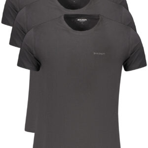 PALM ANGELS MEN'S BLACK OUTFIT T-SHIRT PALM ANGELS