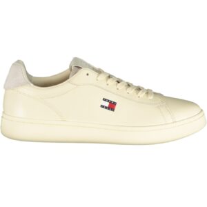 TOMMY HILFIGER MEN'S BEIGE SPORTS SHOES TOMMY HILFIGER