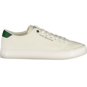 TOMMY HILFIGER MEN'S WHITE SPORTS SHOES TOMMY HILFIGER