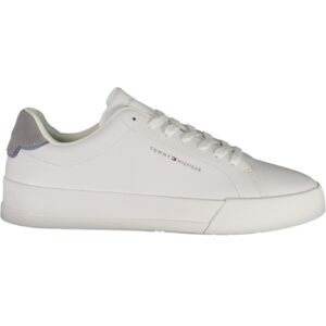 TOMMY HILFIGER MEN'S WHITE SPORTS SHOES TOMMY HILFIGER