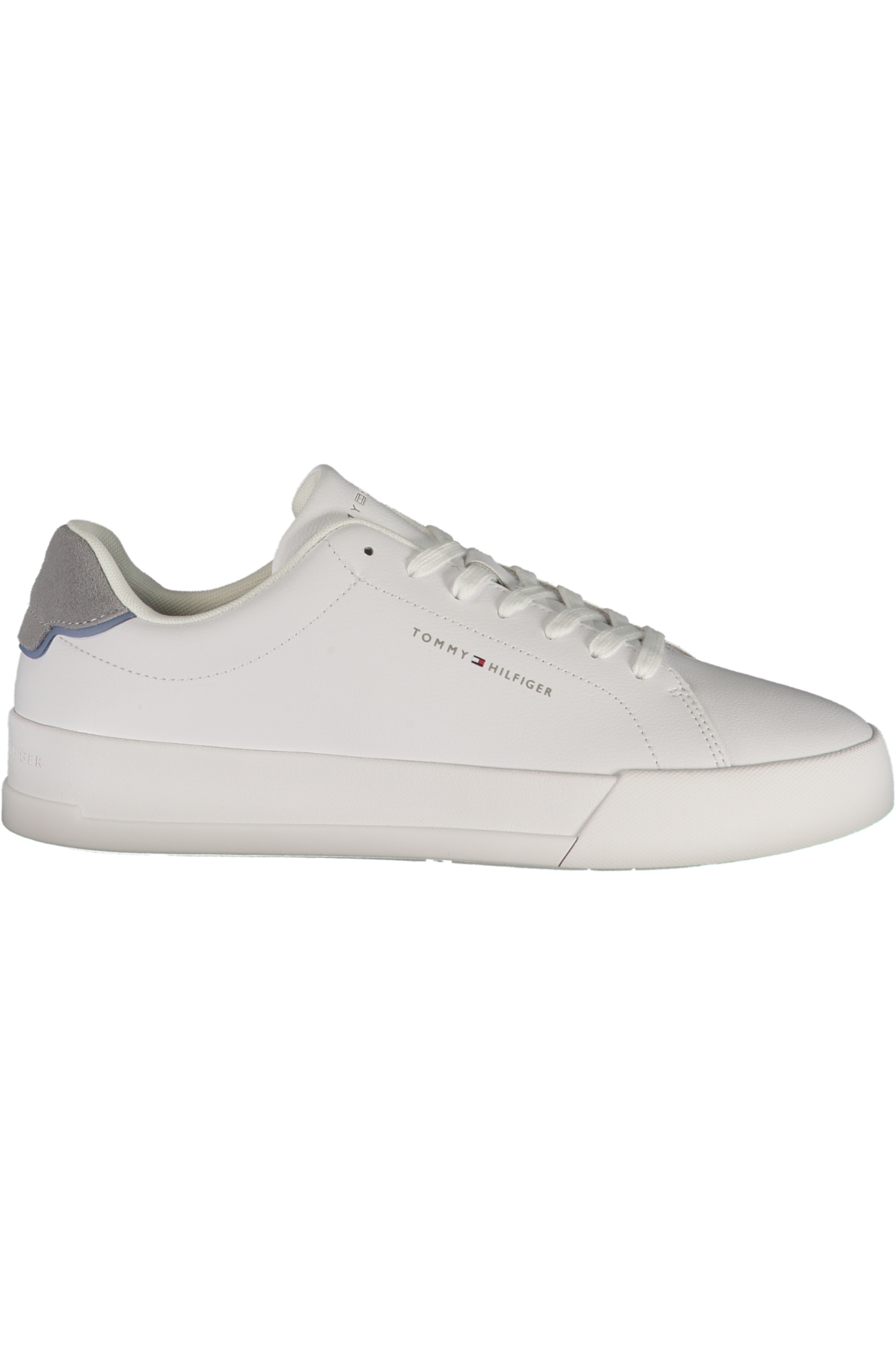 TOMMY HILFIGER MEN'S WHITE SPORTS SHOES TOMMY HILFIGER