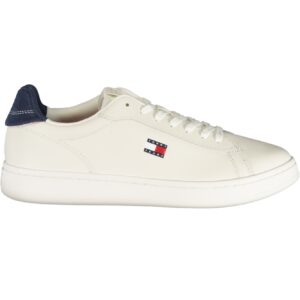 TOMMY HILFIGER MEN'S WHITE SPORTS SHOES TOMMY HILFIGER