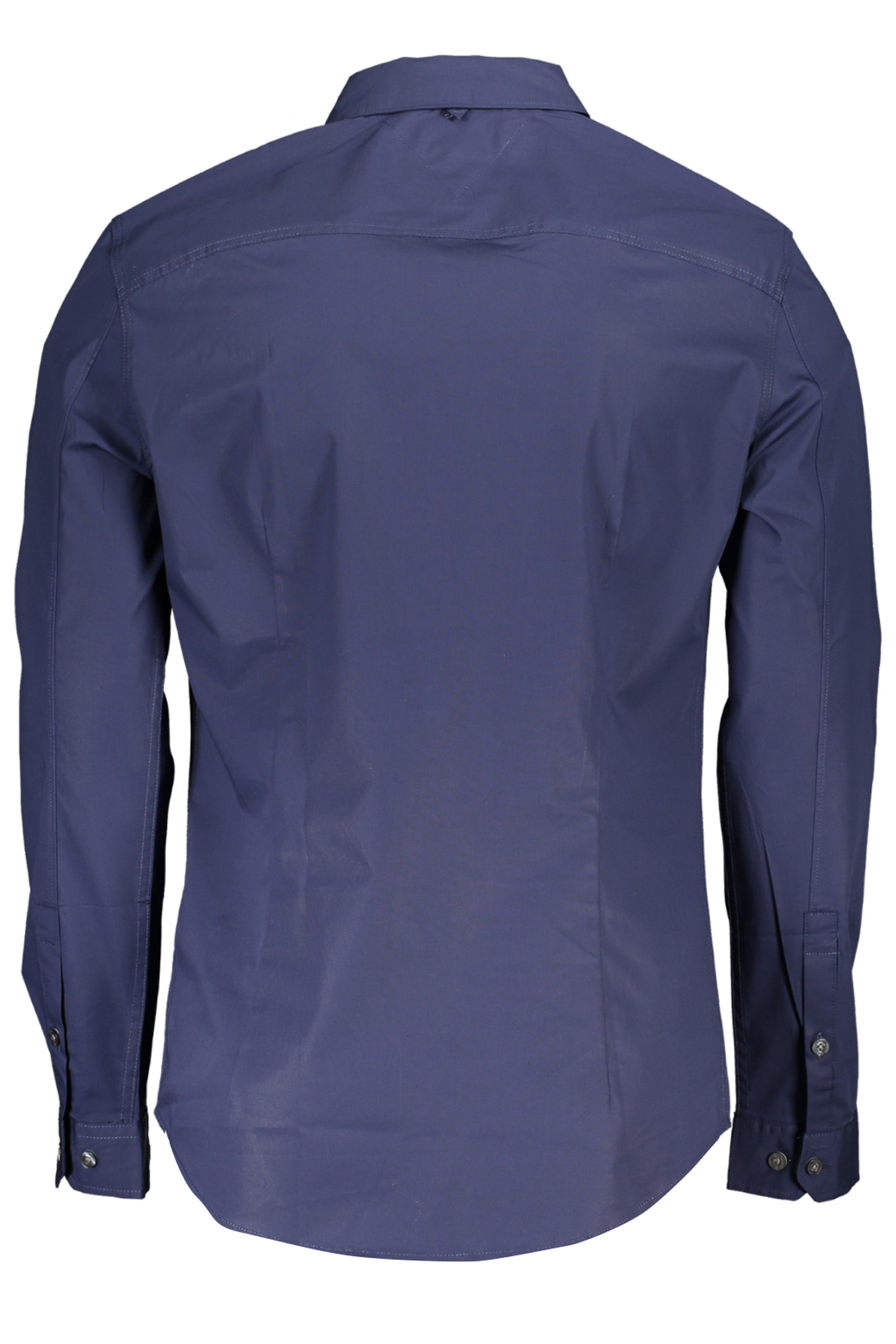 TOMMY HILFIGER MEN'S LONG SLEEVE SHIRT BLUE - Image 2