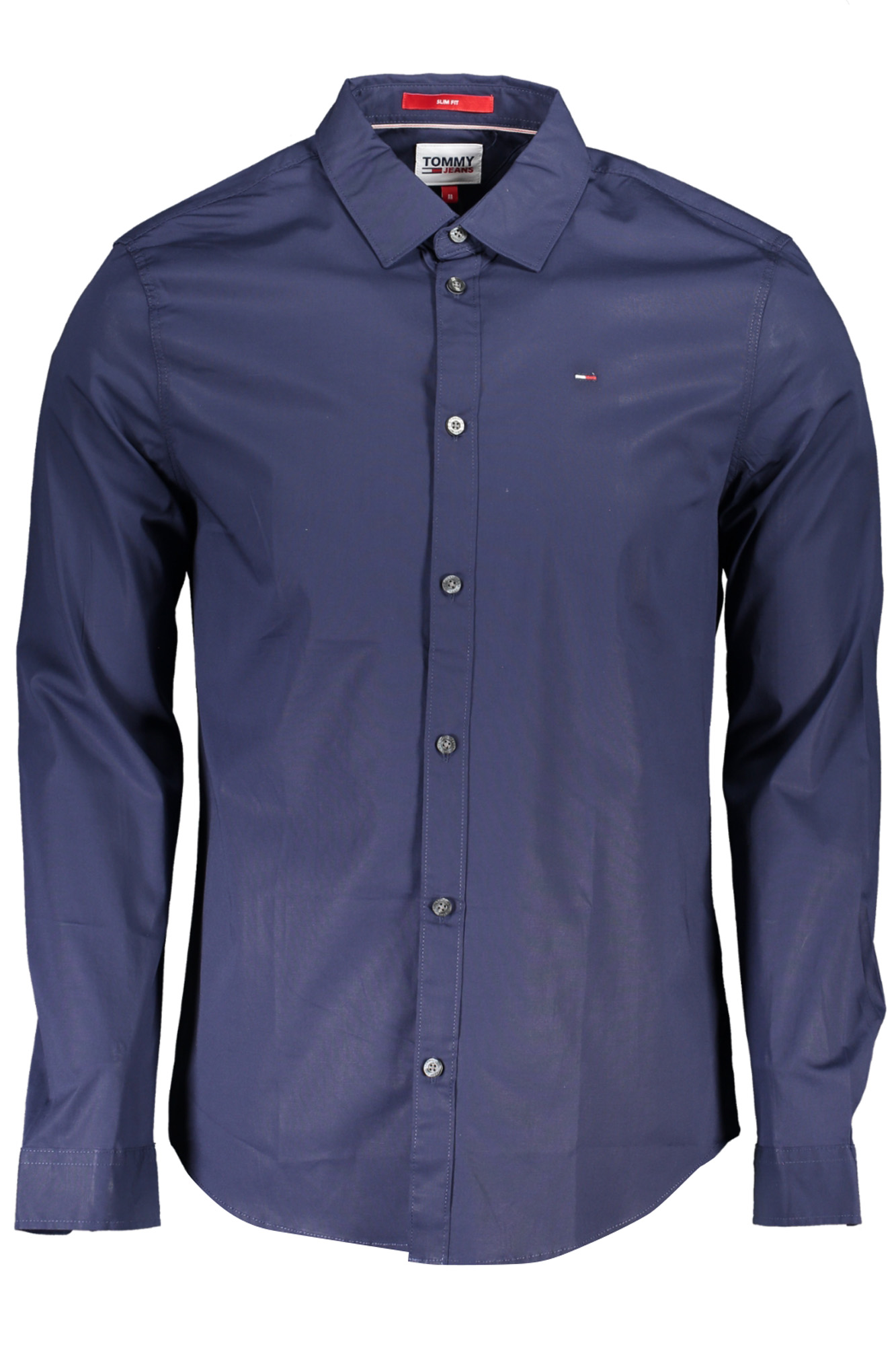 TOMMY HILFIGER MEN'S LONG SLEEVE SHIRT BLUE - Image 3
