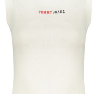 TOMMY HILFIGER WOMEN'S WHITE TANK TOP TOMMY HILFIGER