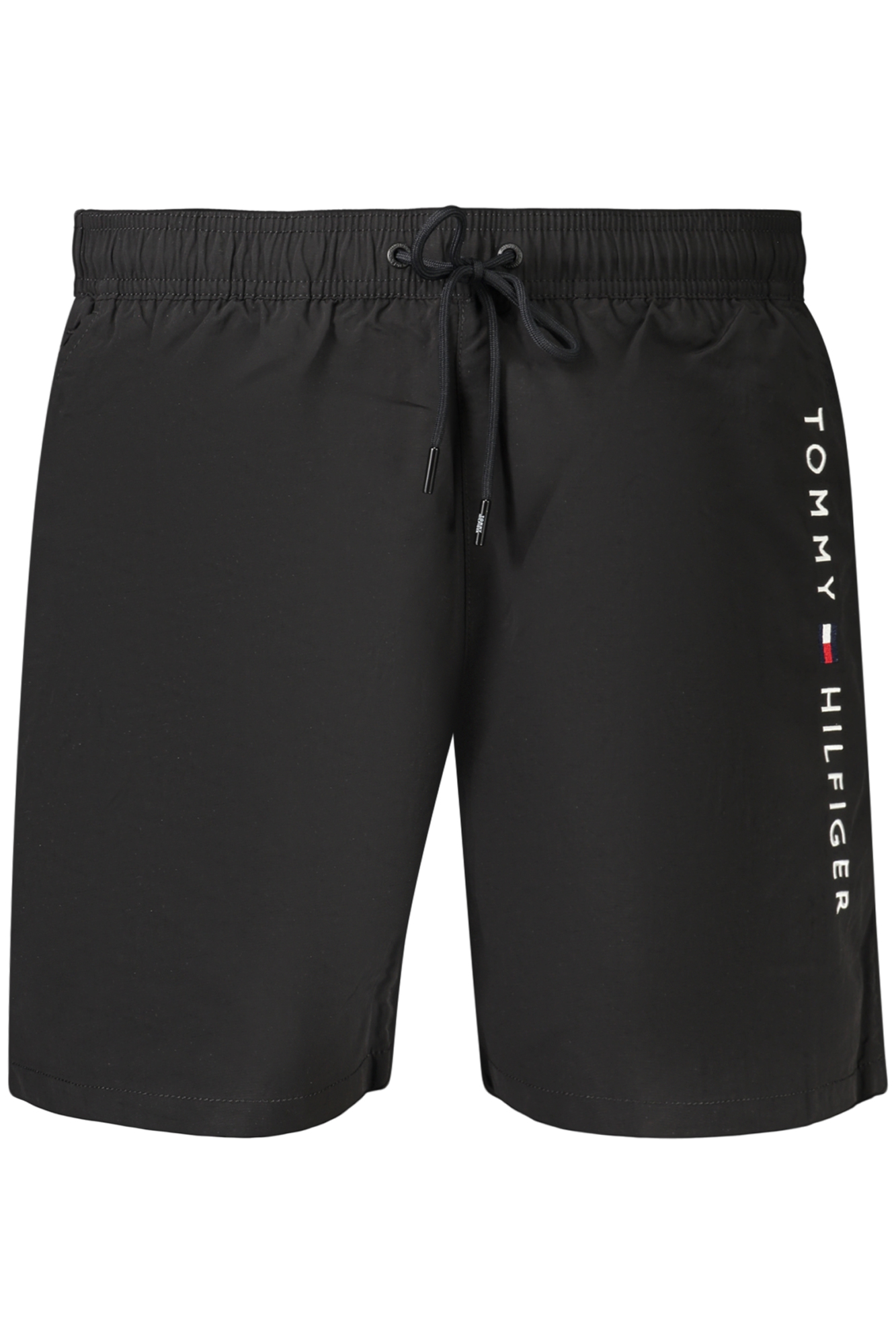 TOMMY HILFIGER MEN'S BLACK BOTTOM SWIMSUIT TOMMY HILFIGER